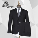 Suit Men's Annual Meeting Group Buying Professional Suit Autumn and Winter Hotel Business Wool-like Four Seasons Commuting Suit Men's Dress