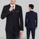 New Genuine Suit Men's Business Suit Jacket Suit Men's Korean Style College Students Work Best Man Dress Group Dress
