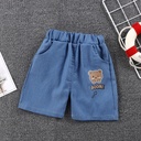 Boys' Denim Shorts Summer Girls' Thin Shorts Children's Casual Korean Pants Baby's Outer Wear Fashion Shorts