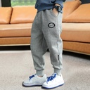 Boys Children's Wear Spring and Autumn Sports Pants 2024 New Trousers Children's Sweatpants Outer Wear Casual Pants Large Children's Pants
