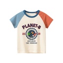 summer children's clothing new Korean children's short sleeve T-shirt male baby clothes 27kids manufacturers a generation of hair