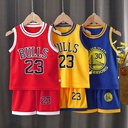 Children's Vest Suit Summer Children's Clothing Boy's Sportswear Quick-drying Clothes Short-sleeved Basketball Clothes Sports Suit Clothing