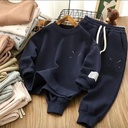 Boys' Sports Suit Spring New Boys Casual Korean Children's Sweater Two-piece Fashionable