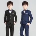 Men's and Children's Suit Set Flower Girl Prince Dress Korean Boy Children's Little Suit Piano Performance Dress