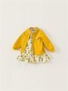 babycity Girl's Autumn Suit Children's Pastoral Flower Coat Dress Children's Women's QT82085