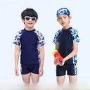 Children's swimsuit swimming trunks children's swimsuit boys split suit boys swimwear youth sunscreen swimsuit