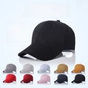 Factory spot spring and summer high-grade cotton baseball cap custom male and female embroidery hat printing LOGO cap