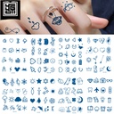 Herbaceous finger cochlear small figure juice tattoo stickers for 15 days ins Wind semi-permanent spot wholesale