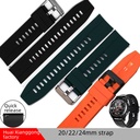 For Jiaming Huawei GT2/gt3/GT4 Smart Watch Silicone Strap 20/22mm Quick Disassemble Watch3 Strap