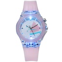 Candy-colored luminous children's watches with lights for primary school students watches children's luminous watches