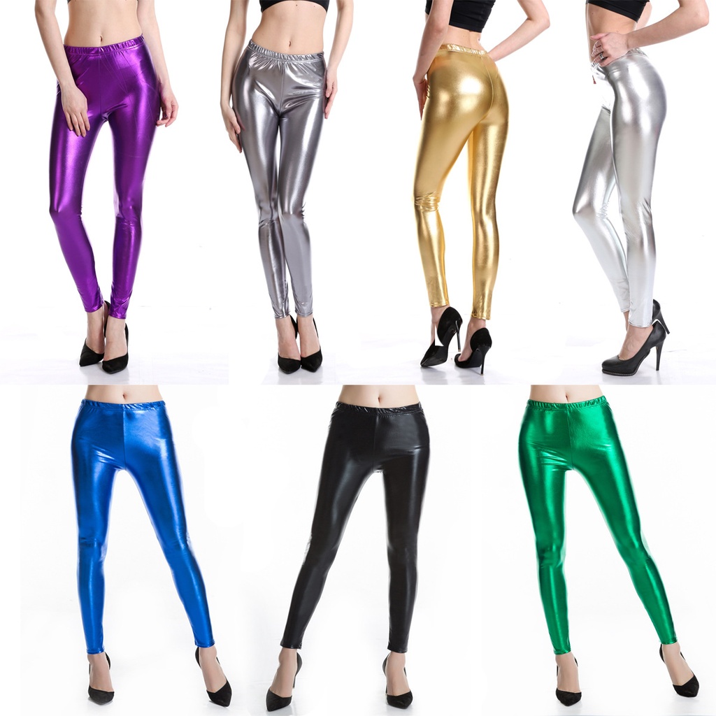 popular sexy nightclub stage wear performance clothing bright leather tights leggings source manufacturer
