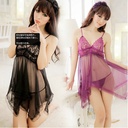 New embroidered wine red sexy underwear set cardigan suspender skirt transparent lace temptation a generation of hair