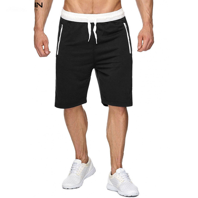 Men's Summer Sports Fitness Casual Shorts Trendy Fashion Pants logo