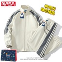 nasa Joint Suit Men's Coat Spring and Autumn Fashionable Loose Casual Sports Baseball Jacket Two-Piece Suit