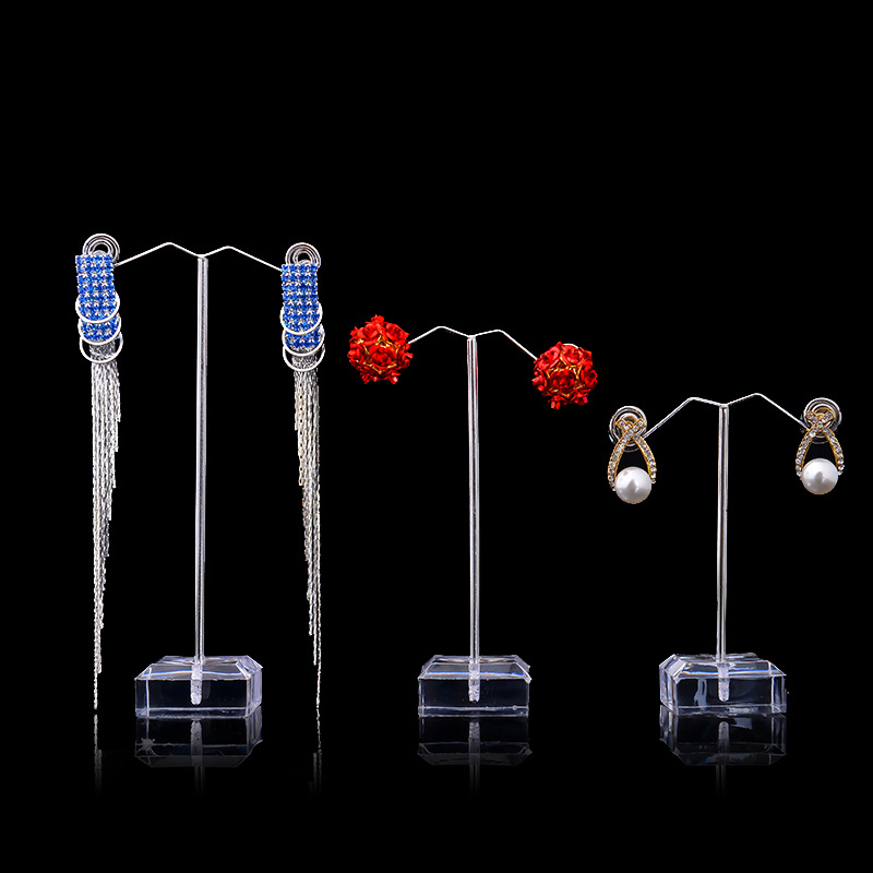 Acrylic Ear Nail Rack Creative Earring Rack Jewelry Rack Storage Jewelry Rack Eardrop Holder Display Jewelry Display Props