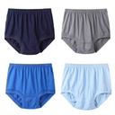 new men's cotton underwear middle-aged and elderly briefs plus fat increase Arrot pants wide comfortable manufacturers