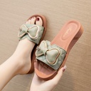 New Sandals Ladies Summer Slide Non-slip Casual Outer Wear Sandals Women Flat Slippers