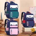 New Schoolbag for Primary School Students for Grade 1-6 British Backpack for Boys and Girls Light Bag Printed LOGO
