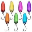 Factory dragon scale horse mouth sequins 1.5G-20g color sequins hard bait freshwater fishing horse mouth white strip