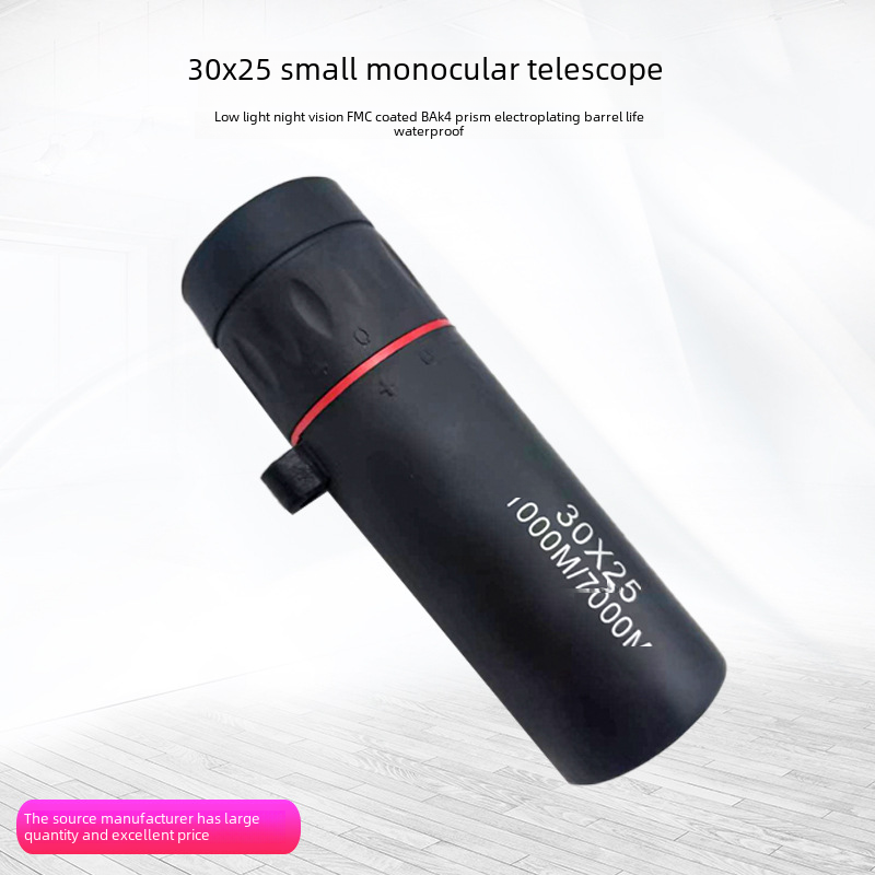 2000x25 monocular telescope HD coating portable outdoor photography Low Light Night Vision Factory Direct delivery