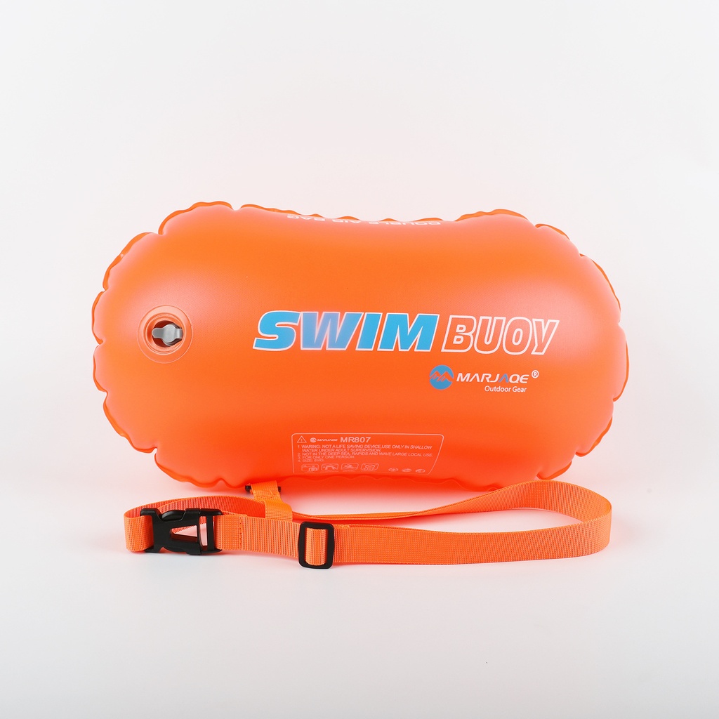 MARJAQE Maijia Thousand Followers Double Airbag Swimming Floating Atmospheric Mouth Easy Blow Swimming Safety Equipment