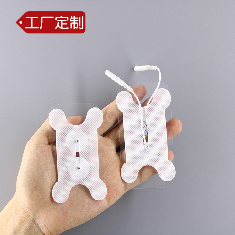 48*86mm needle button swallowing patch electrode disorder test physical therapy swallowing patch single price