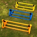 足球训练跨栏 迷你跳栏 组合式可拆卸 多色可选 足球训练装备