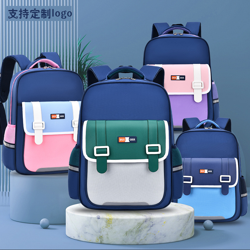 2024 new 1-3-6 grade boys and girls schoolbags waterproof wear-resistant kindergarten training class printing wholesale