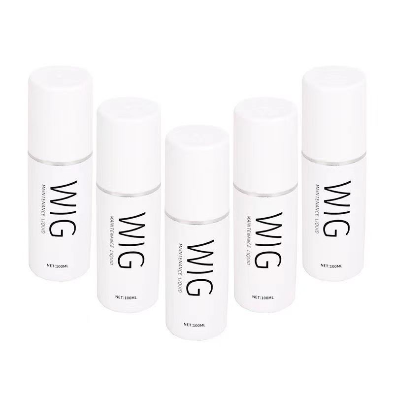 Wig care solution White bottle 100ml spray type daily care wig anti-boring knot manufacturers spot wholesale