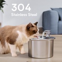 New cat drinking machine all stainless steel material circulating water automatic drinking machine dog drinking water Smart