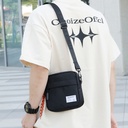 Borzoi Mobile Phone Bag Men's Summer Mini Fashion Crossbody Bag Men's Shoulder Bag Trendy Street Simple Small Bag Trendy
