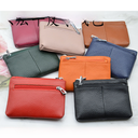 Top layer cowhide coin purse bus card bag Korean version of coin small wallet leather key bag factory wholesale