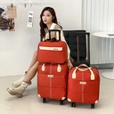 Trolley Bag Travel Bag Lightweight Luggage Universal Wheel Large Capacity Luggage Bag Men's and Women's Gift Boarding Bag LOGO