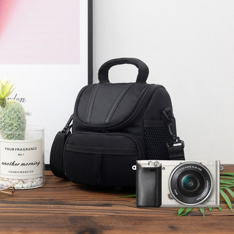 Suitable for Canon Nikon D40 Micro SLR Camera Photography Bag Single Shoulder Crossbody Digital Camera Bag Spot Generation