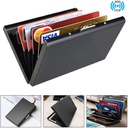Stainless Steel Card Case Bank Card Credit Card Holder Metal Card Case Organ Card Case Card Case Anti-theft Card Case