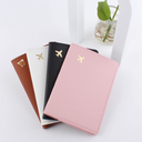 new leather ID bag aircraft travel Passbook protective case Passbook holder PU leather card cover manufacturers in stock