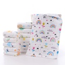 Pure Cotton High-density Six-layer Gauze Children's Towel Baby Washed Gauze Towel Baby Wash Face Long Towel Maternal and Infant Products
