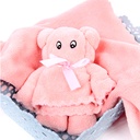Factory bear towel hand gift wedding cute styling gift creative coral fleece towel