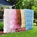 Cotton down quilt shell semi-finished 133*100 anti-drill velvet quilt cover self-filling duck down Shell direct sales