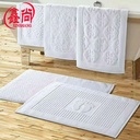 Pure cotton hotel towel 50*80 non-slip absorbent foot mat jacquard towel bathroom bathroom padded towel