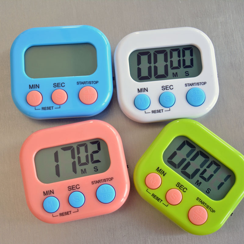 recommended kitchen timer cooking beauty electronic timer mute student timer countdown timer gift
