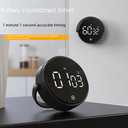 new simple rotating timer kitchen mute adjustment digital timer Factory Direct logo