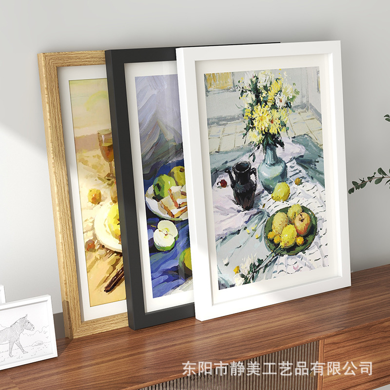 4 Open 8k16k Gouache Painting Frame Wall Hanging Large Size A3a4 Studio Watercolor Photo Frame Art Works Sketch Framed