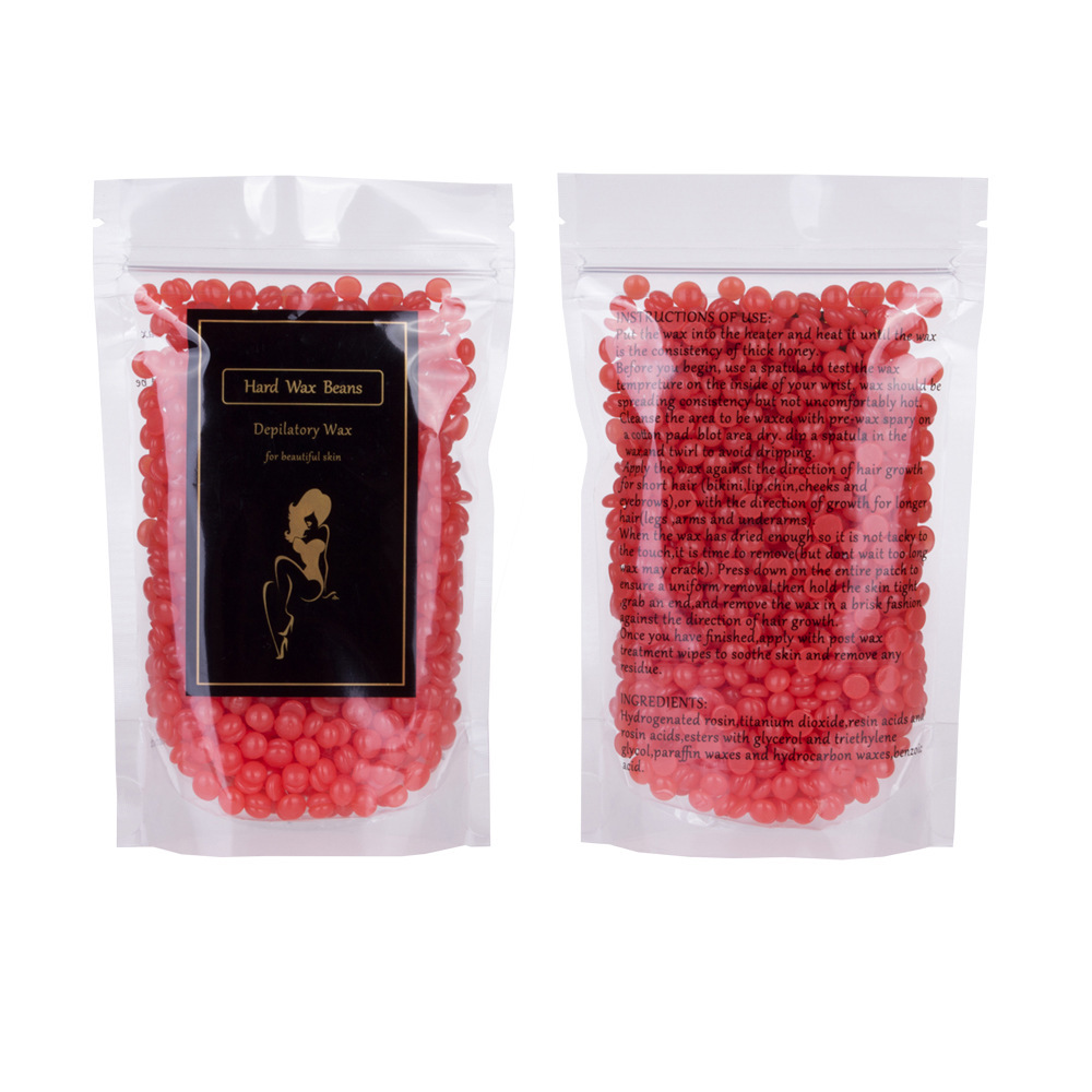 No paper Depilatory Wax honey bean solid Depilatory Wax bean wax therapy 50g bag 10 flavor optional