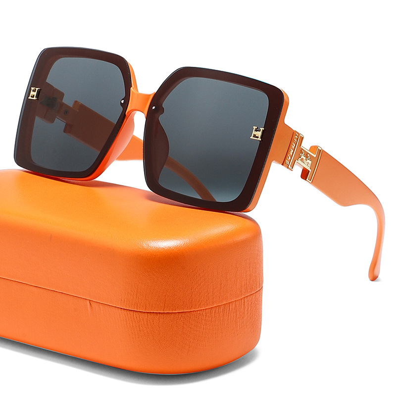 Sunglasses Women's Sunglasses Internet Celebrity TikTok Fashion Big Joker Driving Anti-UV Glasses