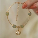 Niche Design Bell Bracelet Bracelet High Sense Personality Jewelry Women's Hanfu Light Luxury Bell Bracelet