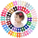European and American children's jewelry 20 color handmade cute bow webbing bag hairpin hairpin 795