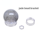 Jewelry display shelf transparent acrylic jewelry Jade natural gem display base table crystal decoration bracket