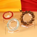 Double Round Bracelet Display Shelf Jade Bracelet Base Bracelet Bead String Bracelet Display Shelf