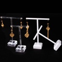Jewelry rack plastic two-piece earrings jewelry storage store display props stall earrings display stand